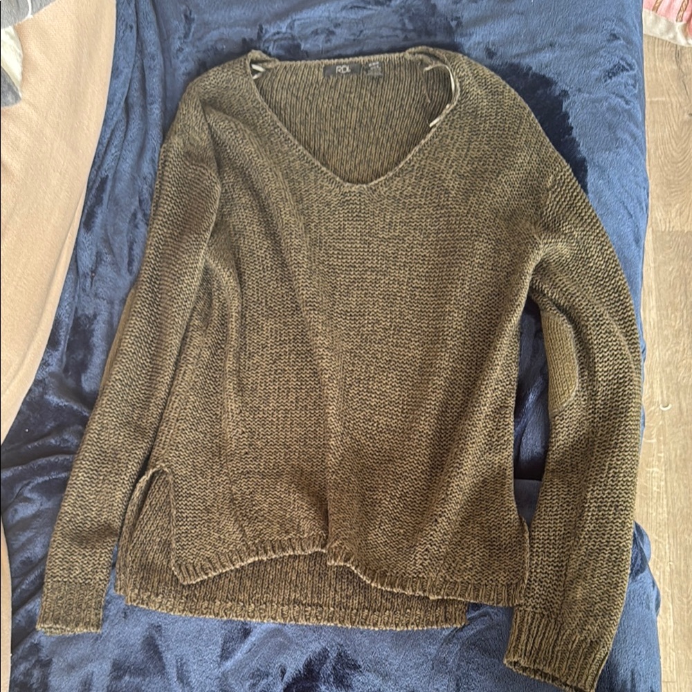 Women's Olive Sweater